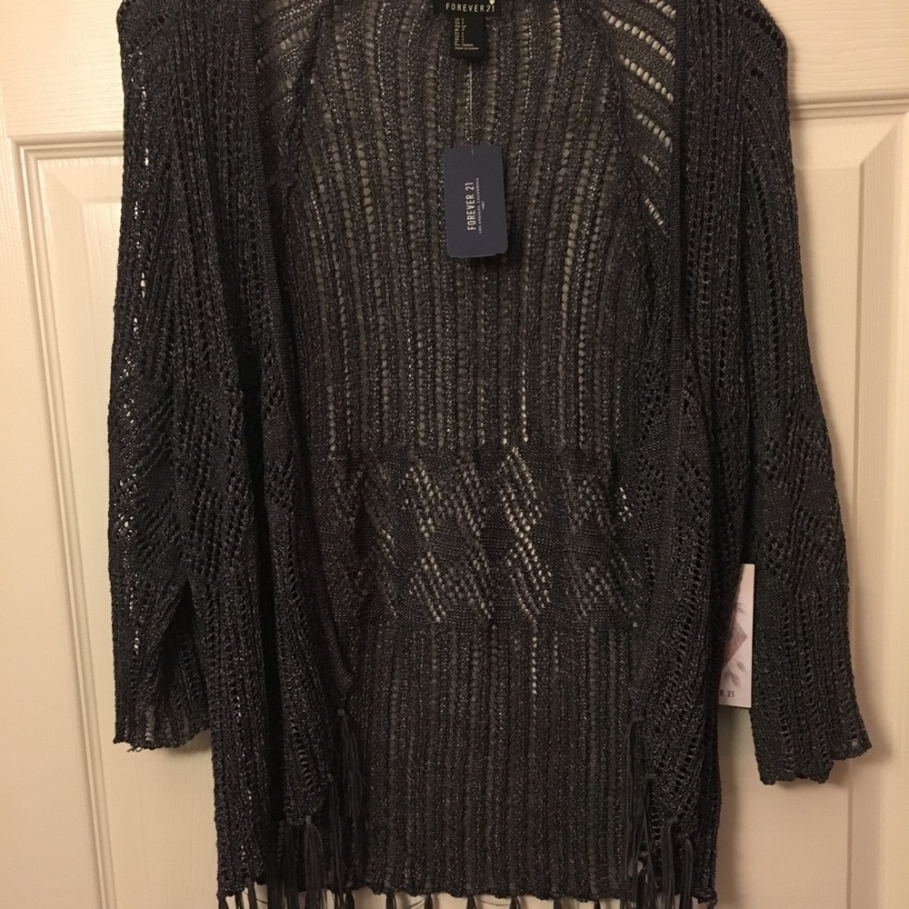 Forever 21 fringe cover up